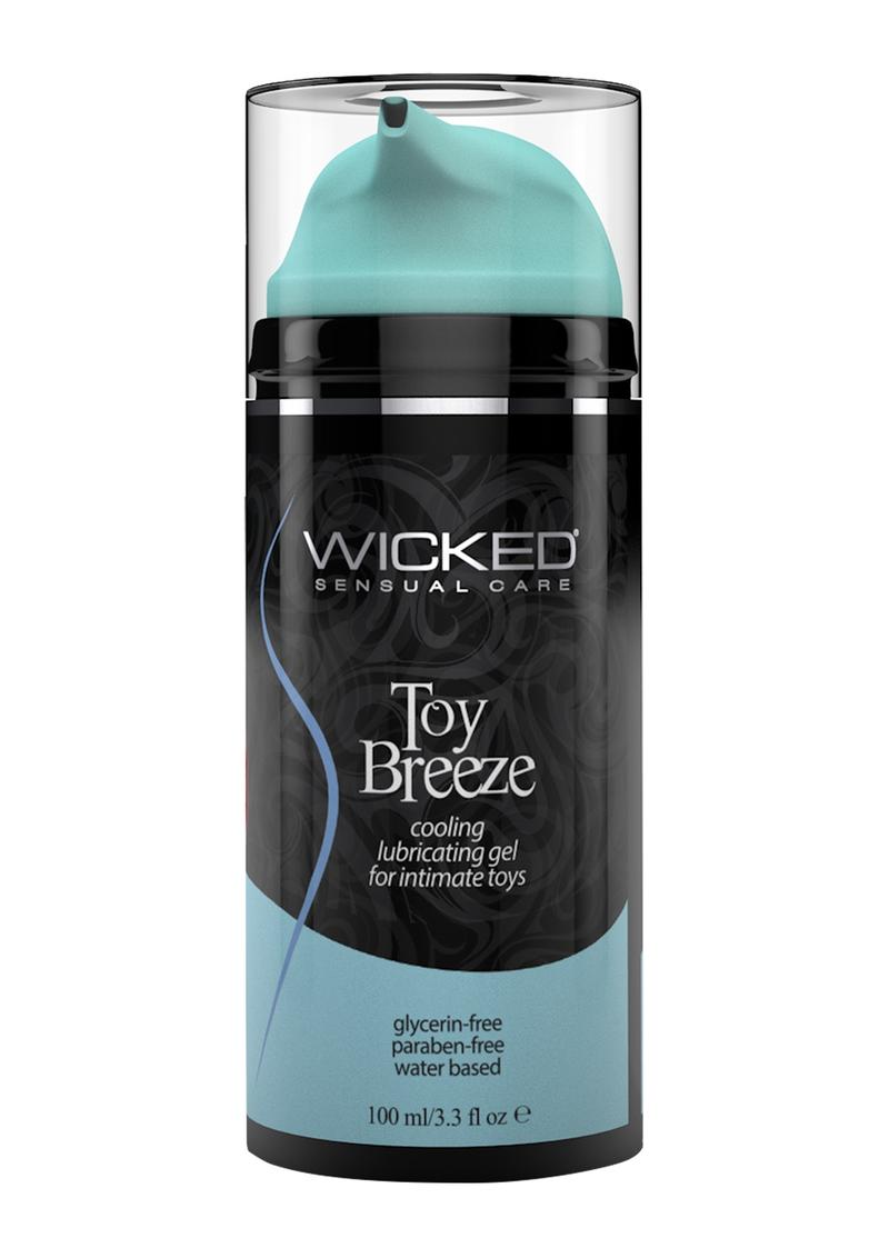 Wicked Toy Breeze Cooling Water Based Gel Lubricant 3.3oz