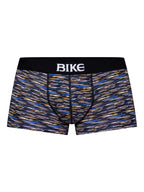 BIKE Stretch Cotton Trunk - Indigo Brush Strokes