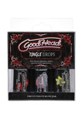GoodHead Tingle Drops 1oz Assorted (3 Pack) - French Vanilla, Cotton Candy, Sweet Cherry
