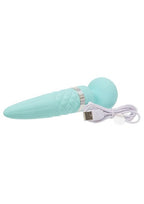 Pillow Talk Sultry Warming Wand Massager - Teal