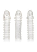 3 Piece Extension Kit Textured 6in Each - Clear