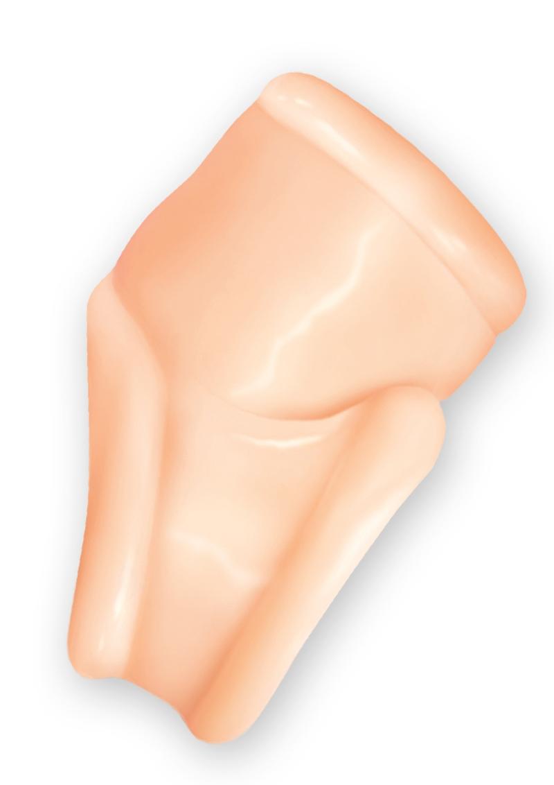 The 9's - Base Boost Cock & Balls Sleeve - Vanilla