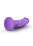 Ruse Jammy Silicone Dildo 8in - Purple