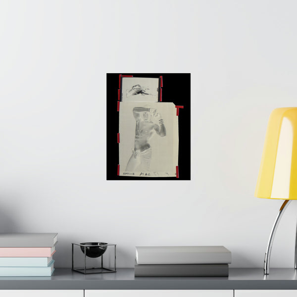 90S VINTAGE GAY PORN TRANSPARENCY Matte Vertical Poster #5