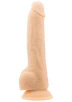 Naked Addiction Rechargeable Silicone Thrusting Dildo with Remote Control 9in - Vanilla