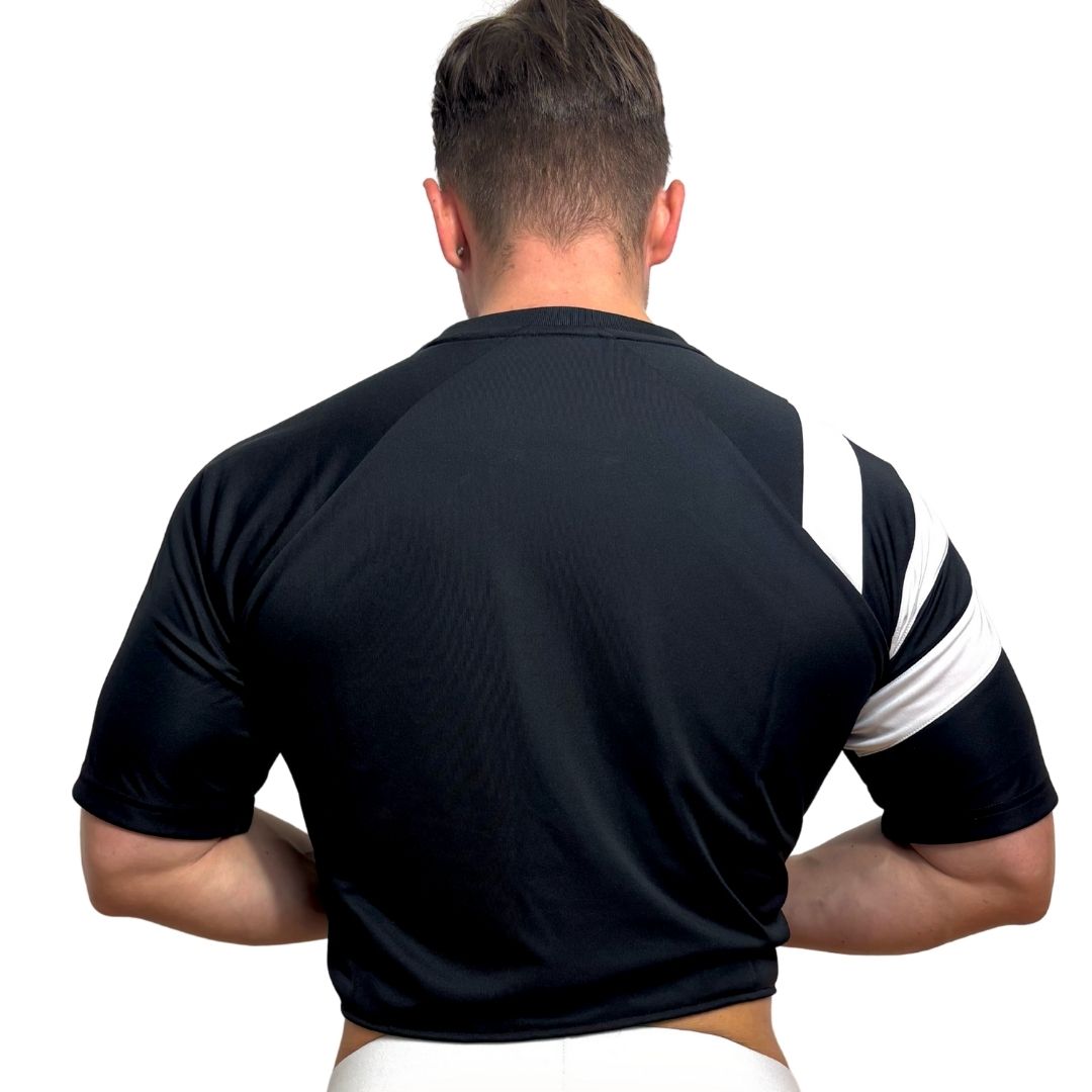 Adidas Neo Black Short Sleeve Crop Top 2.0 BY SNEAKERMASK
