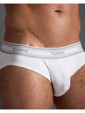 TEAMM8 New Classic Cotton Brief - White