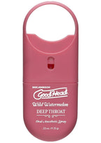 GoodHead Deep Throat To-Go Oral Anesthetic Spray - Wild Watermelon .30oz