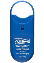 GoodHead Deep Throat To-Go Oral Anesthetic Spray - Blue Raspberry .30oz