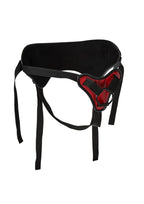 Saffron Strap-On Harness - Red/Black