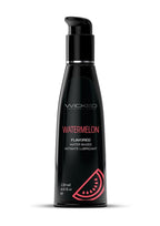 Wicked Aqua Water Based Flavored Lubricant Watermelon 4oz