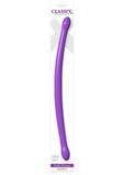 Classix Double Whammy Double Dildo 17.25in - Purple