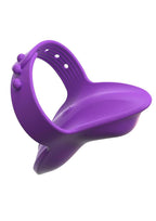 Fantasy For Her Finger Vibe Vibrating Massager Multi Function Waterproof Rechargeable Silicone Finger Vibrator - Purple