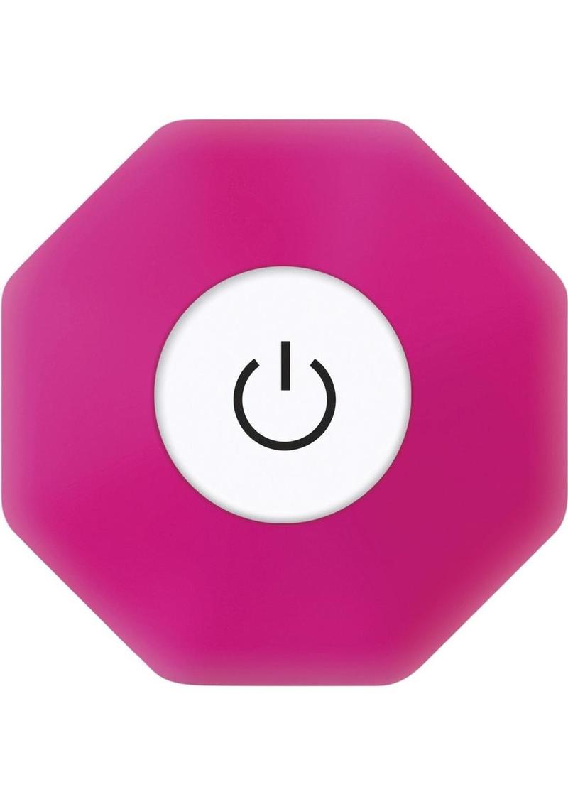 The Queen Rechargeable Silicone Vibrator - Pink