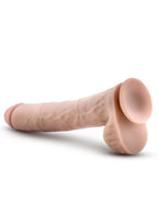 Au Naturel Daddy Sensa Feel Dual Density Dildo with Balls 14in - Vanilla