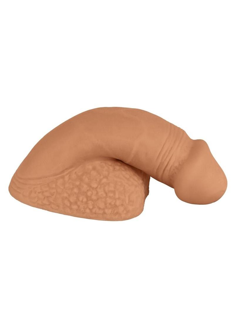 Packer Gear Silicone Packing Penis 4in - Caramel
