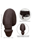 Packer Gear Silicone Packing Penis 4in - Black