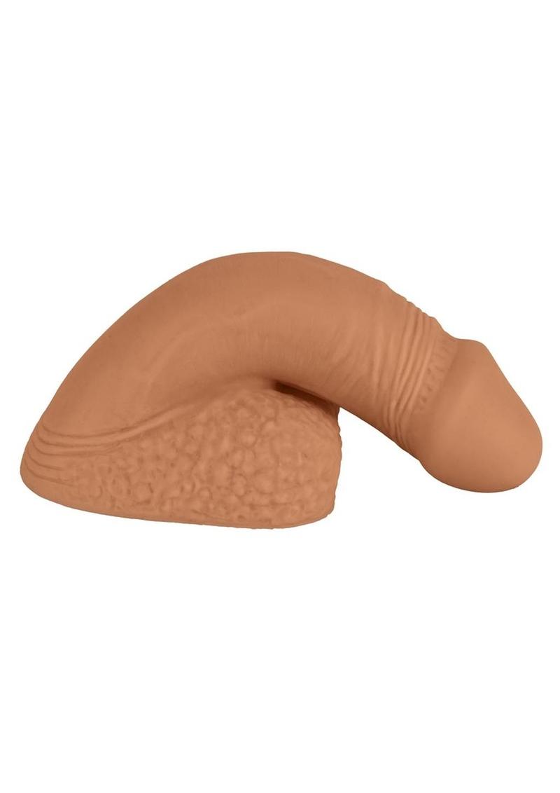 Packer Gear Silicone Packing Penis 5in - Caramel