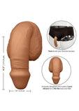 Packer Gear Silicone Packing Penis 5in - Caramel