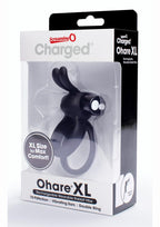Charged Ohare XL Silicone Rechargeable Cock Ring - Black