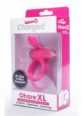 Charged Ohare XL Silicone Rechargeable Cock Ring - Pink