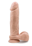 Au Naturel Dildo with Suction Cup 9in - Vanilla