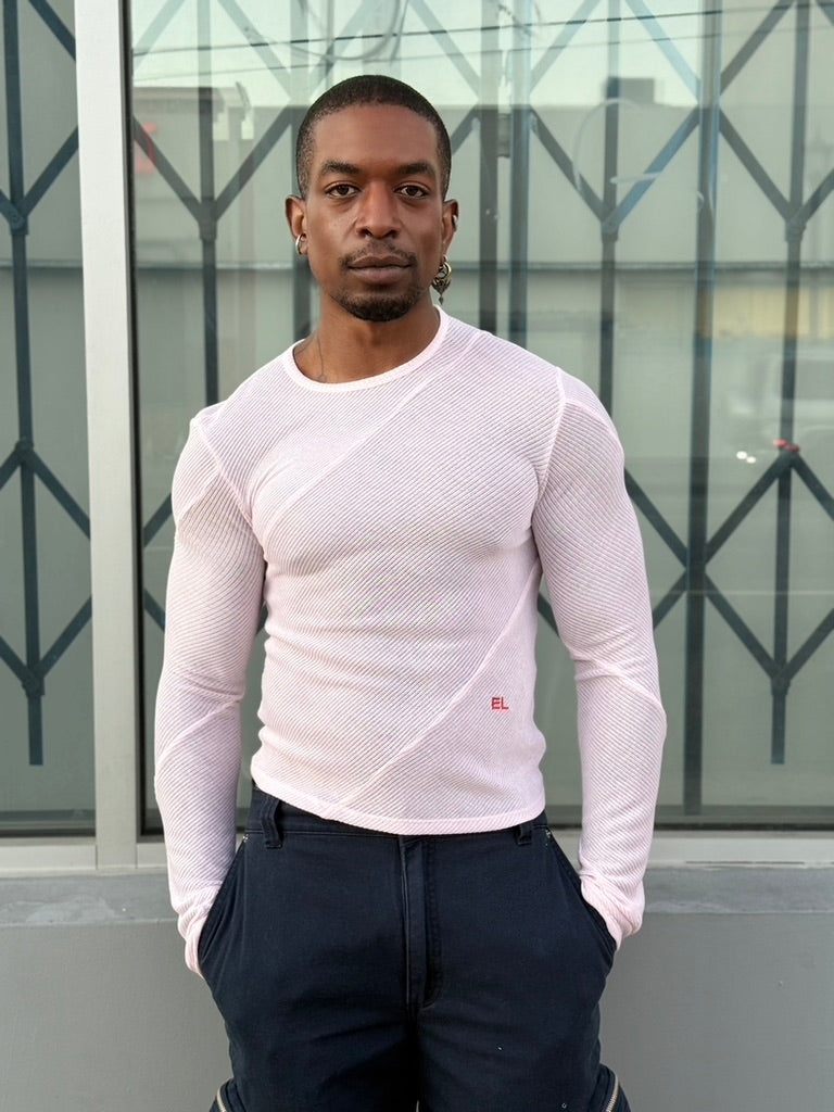 Eckhaus Latta Spiral Longsleeve Pheony