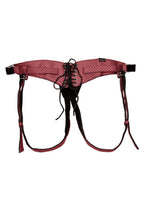 Her Royal Harness The Regal Queen Adjustable Harness - Red