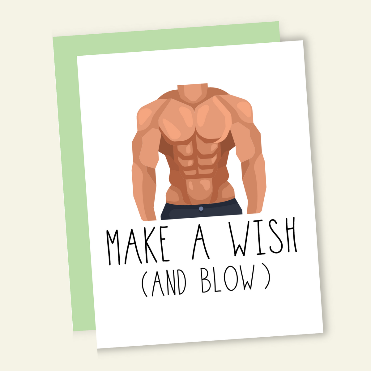 Make a Wish and Blow - Birthday Card