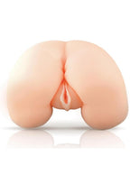 X5 Men Vibrating Realistic Masturbator - Butt - Vanilla