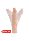 X5 Plus Cock with Flexible Spine 7.5in - Vanilla