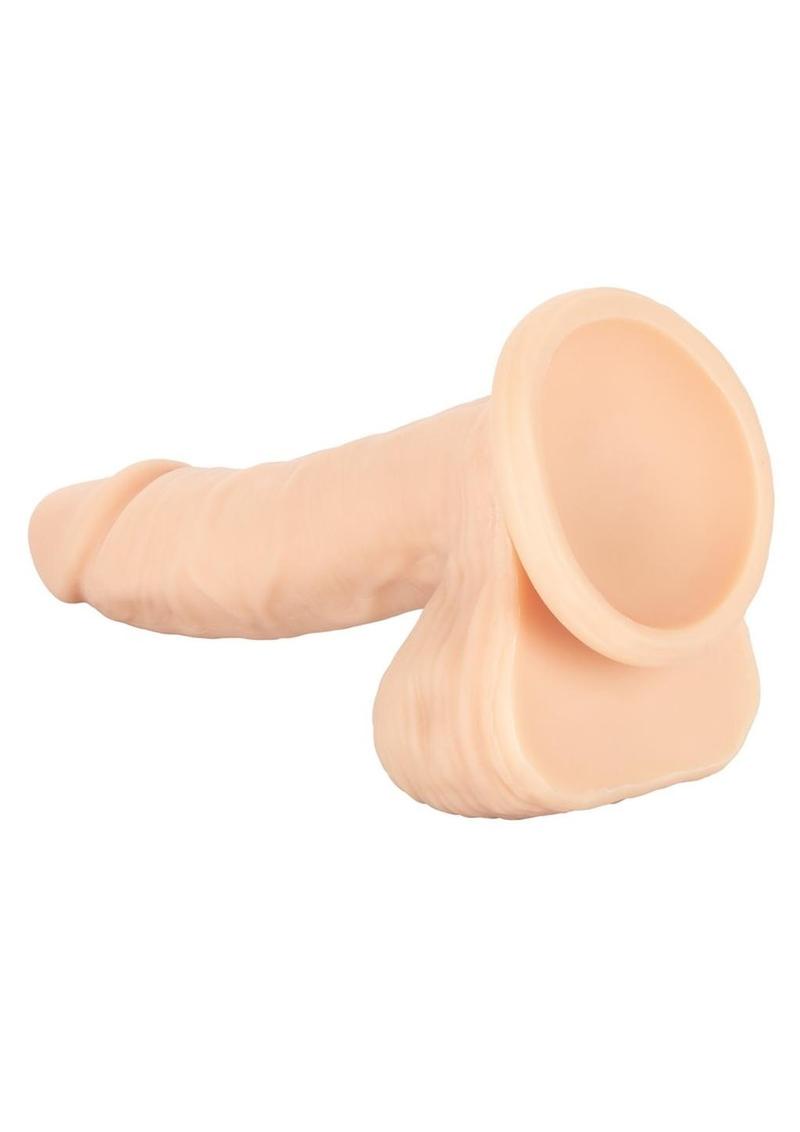 Emperor Ballsy Lifelike Dildo with Balls 6in - Vanilla