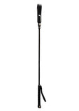 Rouge Fifty Times Hotter Long Riding Crop Slim Tip 24in - Black