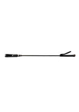 Rouge Fifty Times Hotter Long Riding Crop Slim Tip 24in - Black