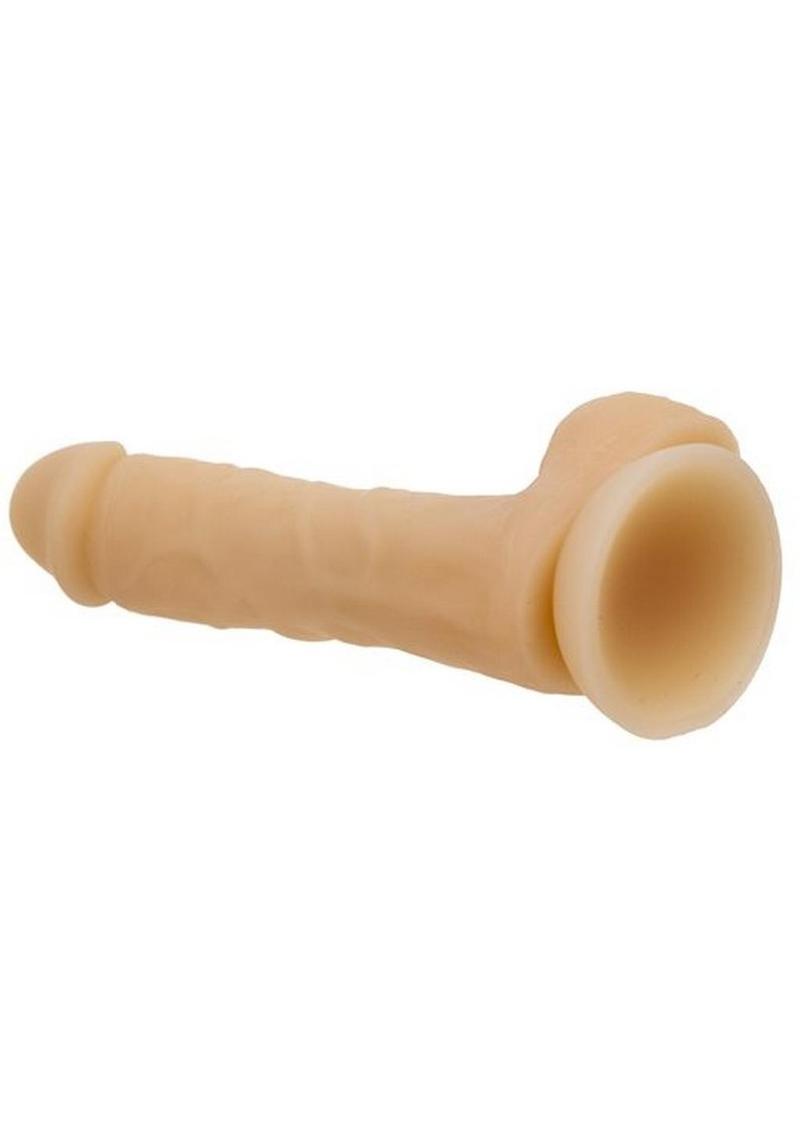 Addiction Bendable David Silicone Dildo 8in - Vanilla