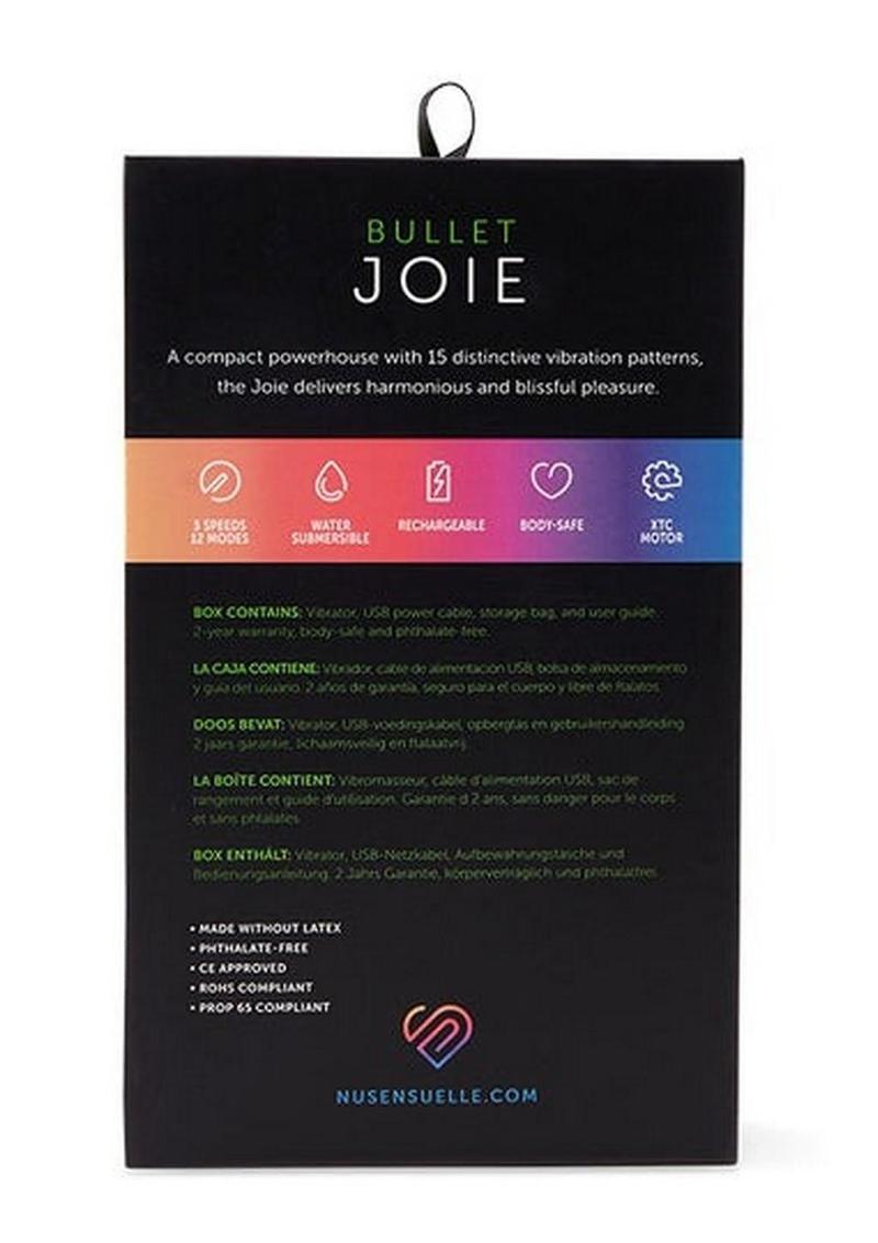 Nu Sensuelle Joie Rechargeable Bullet - Rose Gold