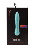 Nu Sensuelle Bobbii XLR8 Rechargeable Silicone Vibrator - Electric Blue