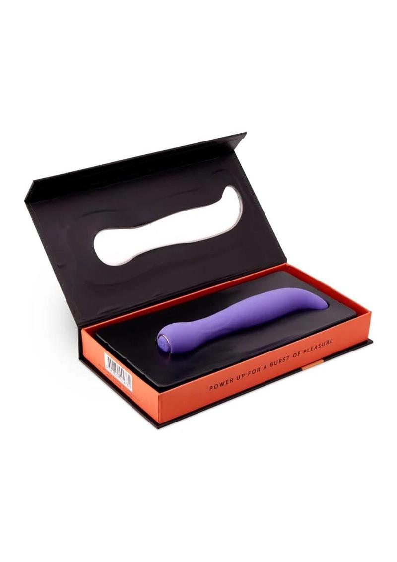 Nu Sensuelle Baelii XLR8 Rechargeable Silicone G-Spot Vibrator - Ultra Violet