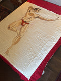 Court Watson, Queen-Sized Art Quilt (Luke), 2021