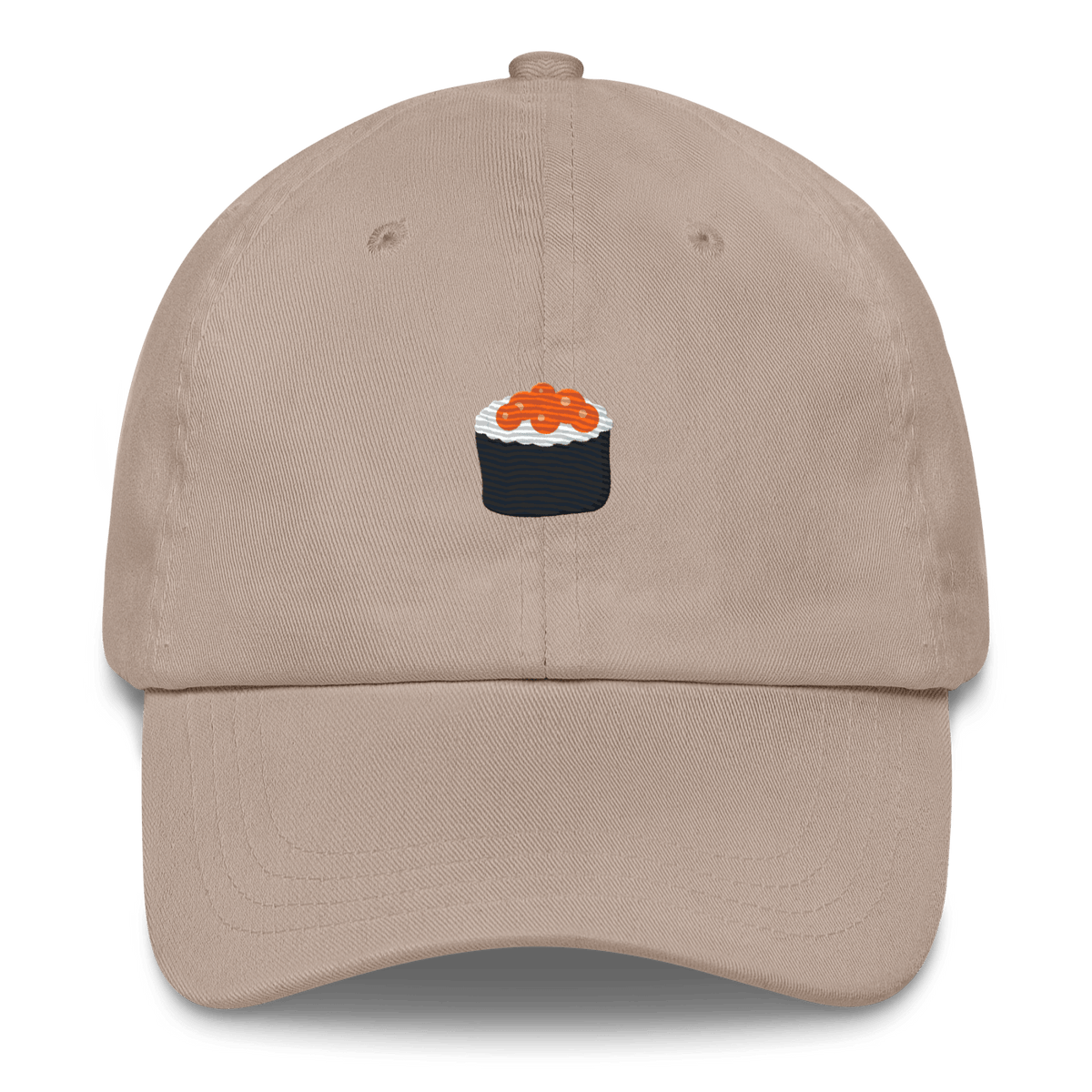 Salmon Roe Sushi Embroidered Hat