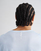 TEAMM8 S.S.C. Mesh Muscle Tank - Light Blue