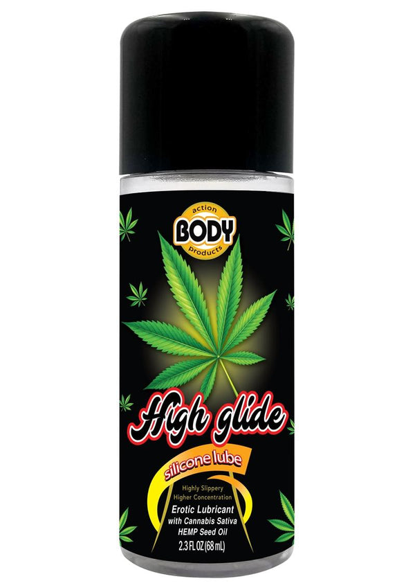 High Glide Silicone Based Lubricant with Hemp Seed Oil 2.3oz