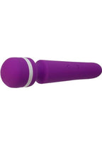 Wonderlust Destiny Rechargeable Silicone Wand Massager - Purple