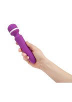 Wonderlust Destiny Rechargeable Silicone Wand Massager - Purple