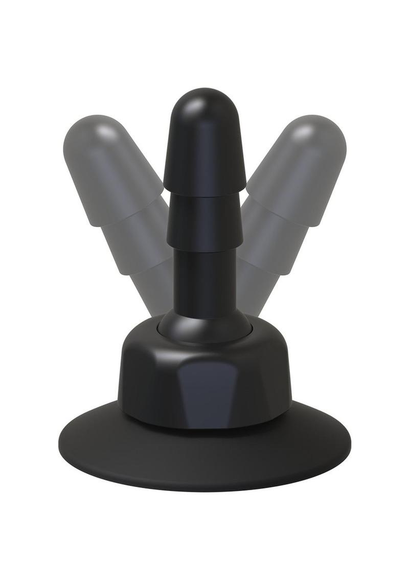 Vac U Lock Deluxe 360 Swivel Suction Cup Plug Black