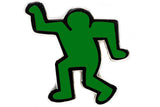 Keith Haring - Dancing Man Pin: White