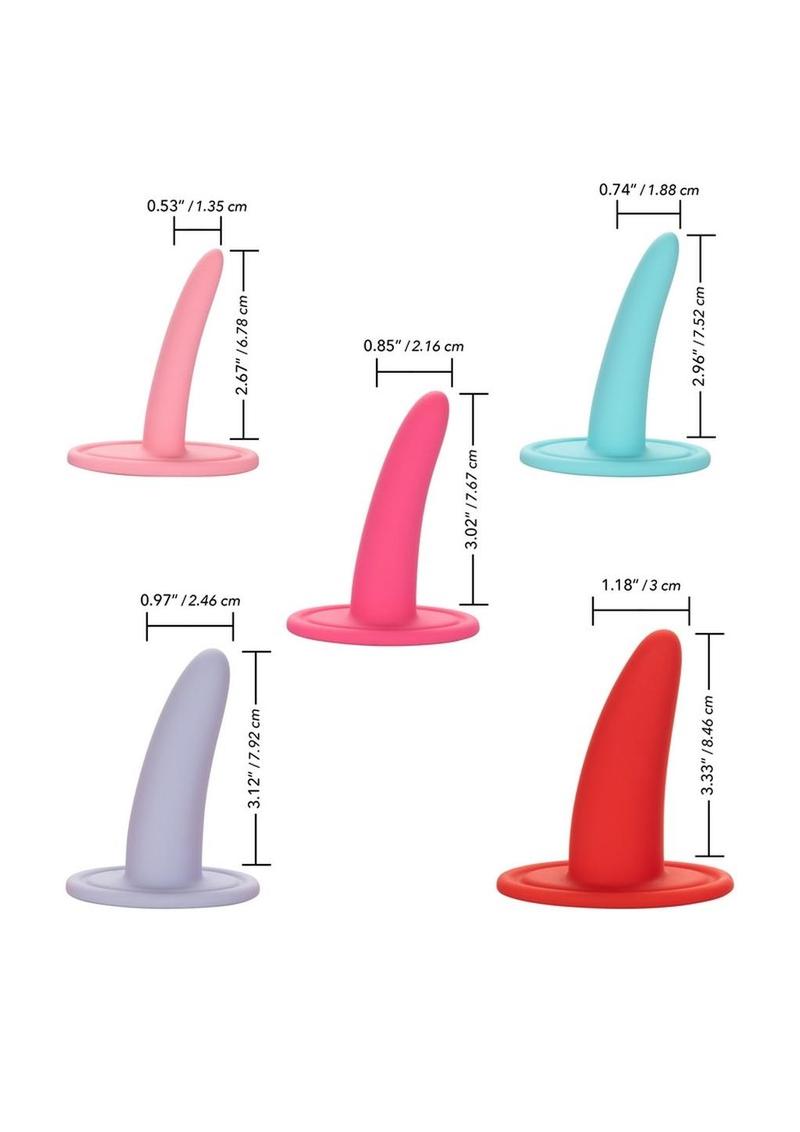 She-ology Silicone Wearable Vaginal Dilator (5 Per Set)