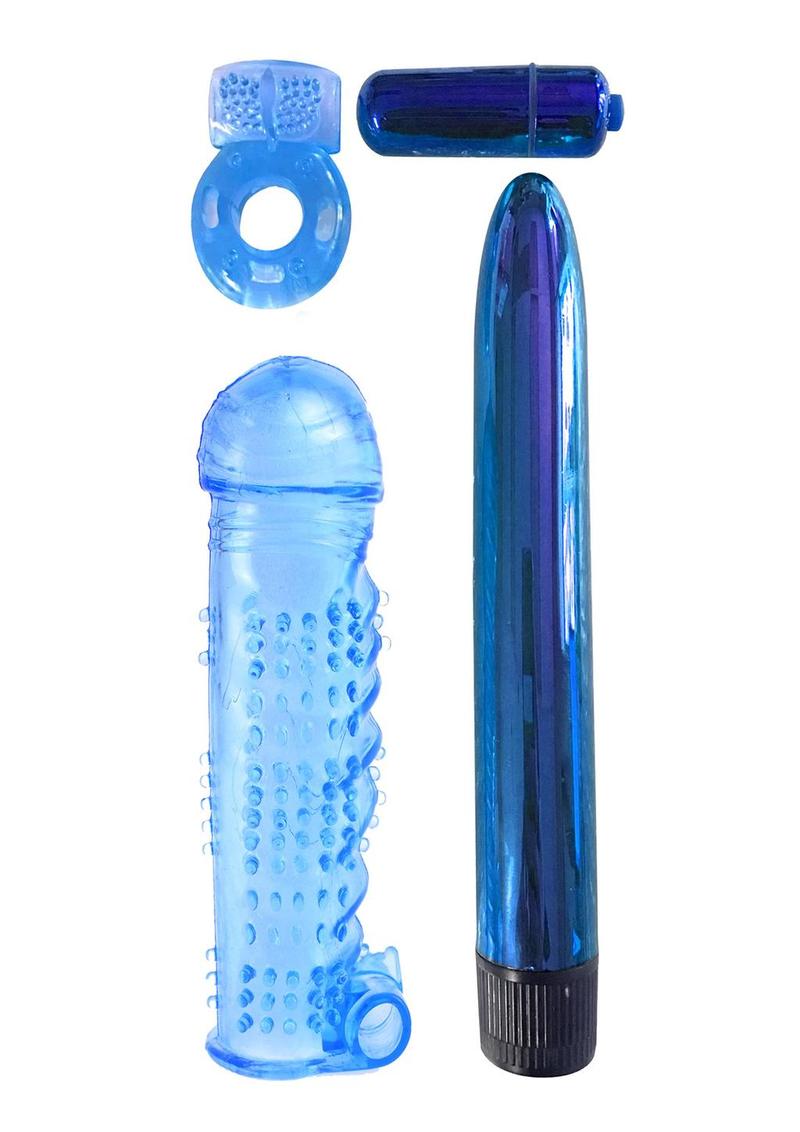 Classix Ultimate Pleasure Couple's (4 piece kit) - Blue