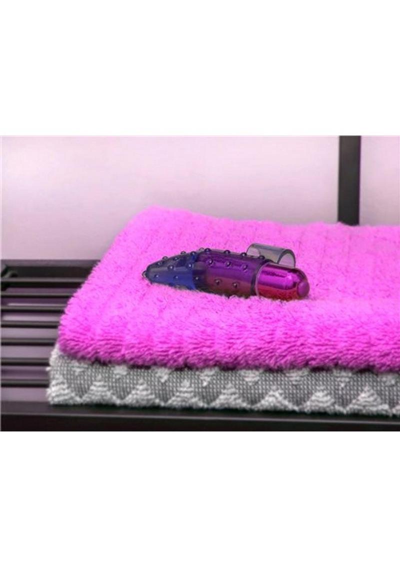 PowerBullet Frisky Finger Massager - Purple