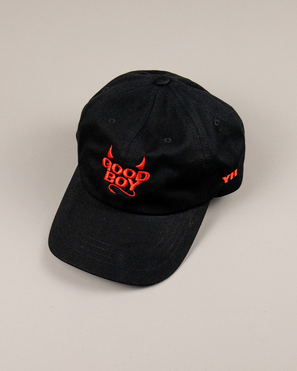 Good Boy Dad Hat by yes homo - black